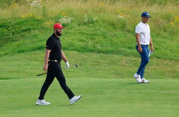 Gran jornada de Jon Rahm para colocarse en la zona de las medallas. Enorme baza de España en los metales. 
