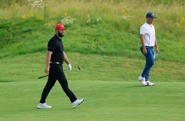 Gran jornada de Jon Rahm para colocarse en la zona de las medallas. Enorme baza de España en los metales. 
