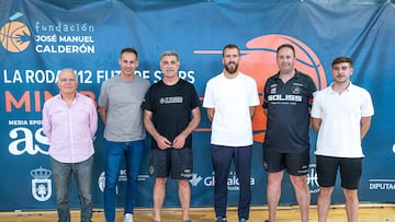Sergio Rodríguez, presente en el Torneo de La Roda U12 2025.