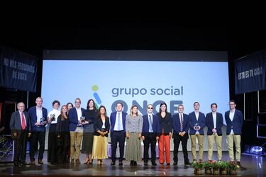 El Grupo Social ONCE premia la contribución a la integración social del Diario AS y PRISA Media en Cantabria