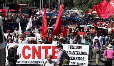 Tras 15 días de protestas, la CNTE Sección 22 levanta paro y plantón