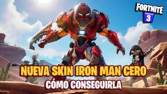Fortnite x Marvel: Conflicto Cero; cómo conseguir la skin de Iron Man Cero
