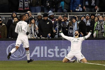 La crónica en imágenes de la victoria de Timbers en Kansas