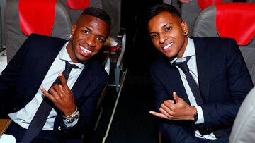 Vinicius y Rodrygo.