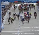 El esprint con el que Gaviria se impuso a Ewan y Sagan