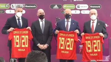 Rubiales: "Se han jugado el 90% de los partidos de f¨²tbol femenino"