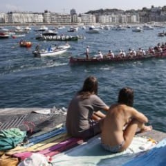 Gran expectación en la regata de la Bandera de La Concha