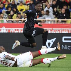 Estadounidense Folarin Balogun hace historia en la Ligue 1 ante AS Mónaco