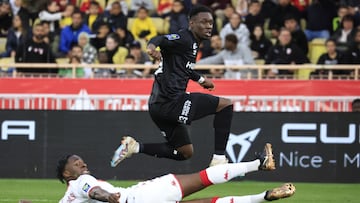 El estadounidense Folarin Balogun, cedido del Arsenal en Stade de Reims, está firmando una campaña llena de protagonismo y ya es histórico para la Ligue 1.