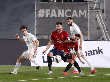 Álvaro Odriozola, David García, Rubén García y Karim Benzema..