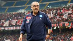 Sarri, entrenador del N&aacute;poles.