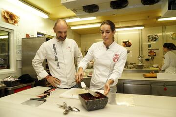 La legendaria nadadora española y ganadora del programa televisivo Masterchef Celebrity Ona Carbonell ha presentado junto al reconocido chef Luis Bartolomé el que será el postre de la Gala As del deporte 2019.