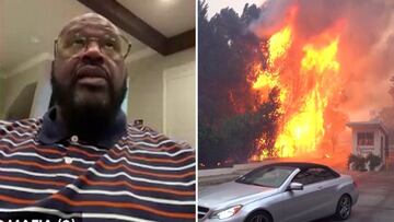 Shaq’s emotional tribute to LA as he vows to aid wildfire relief efforts