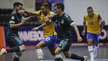 Argentina 3 (2) - (1) 3 Brasil: resumen, goles y resultado