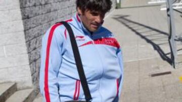 <b>REGRESO ACCIDENTADO. </b>Bermejo volvió de Huelva lesionado.