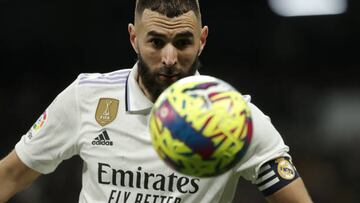 Benzema, con el Real Madrid.