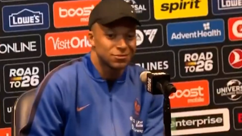La reacción viral de Mbappé cuando un periodista francés le dice que el Madrid juega mejor sin él