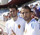 Postiga y Luis García ya se entrenan como zaragocistas