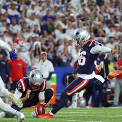 El venezolano Andy Borregales le da el triunfo a Patriots ante Bills y se acaban los invictos en la NFL