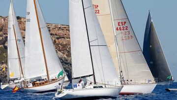 Photo &copy; Nico Martinez
 XIII COPA DEL REY DE BARCOS DE &Eacute;POCA
 VELA CL&Aacute;SICA MENORCA 2016