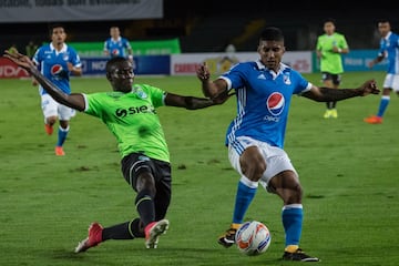 En imágenes la goleada de Millonarios al Deportivo Cali