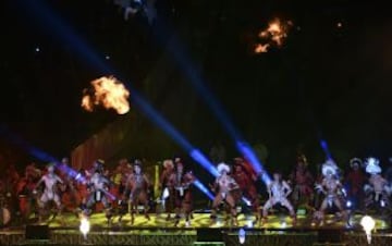 Inicio de la ceremonia de inauguración de Copa América