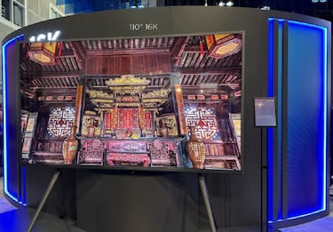 El más difícil todavía: Crean una pantalla de 110 pulgadas en 16K