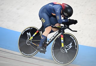 Helena Casas marca un nuevo récord de España del Kilómetro Contrarreloj en el Europeo de Pista de Konya