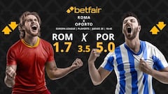 AS Roma vs. FC Oporto: horario, dónde ver, pronósticos y cuadro