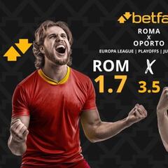 AS Roma vs. FC Oporto: horario, dónde ver, pronósticos y cuadro