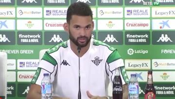 Willian Jos¨¦ elogia a la afici¨®n del Real Betis y deja una frase reivindicativa sobre su nivel