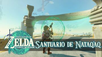 the legend of zelda tears of the kingdom nintendo switch guia santuario nataq'aq