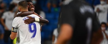 A great night for Vinicius, Benzema and Camavinga