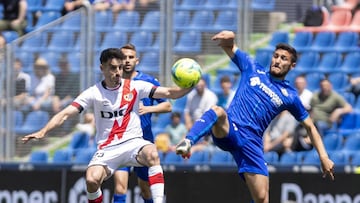Getafe - Rayo en directo: LaLiga Santander, hoy, en vivo