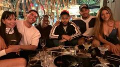 Shakira y Hamilton: el vídeo de su fiesta por Barcelona con Mbappé y Neymar