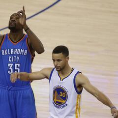 ¡OKC golpea primero! Brutal Westbrook y los Warriors, sin respuestas en la 2ª parte