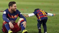 Messi misses Barça's festivities through illness