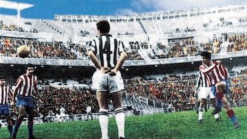 Beitia marca para el Atlético contra la Juventus en el Bernabéu.