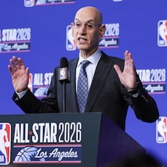 What did NBA Commissioner Adam Silver talk about about at his news conference on All-Star weekend?