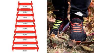 Estos cordones elsticos sin atar para zapatillas tienen 29.000 valoraciones