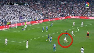 El tacón de Ceballos que dejó a todo el madridismo en shock