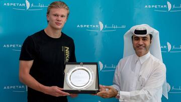 Haaland: "Aspetar is a perfect hospital, I hope to play soon"