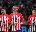 Simeone sale con el tridente y Giménez entra por Savic