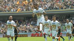 Pumas &ndash; Necaxa (5-3): Resumen del partido y goles