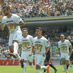 Pumas – Necaxa (5-3): Resumen del partido y goles