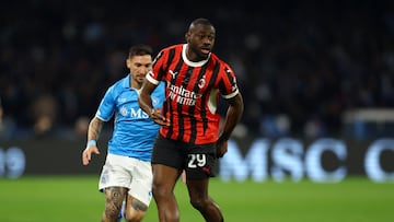 Napoli - Milan hoy, en vivo: Santiago Giménez y Pulisic en Serie A, en directo