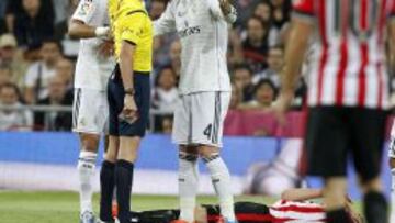 Hernández Hernández, en un Real Madrid-Athletic.