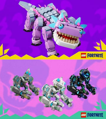 lego fortnite islas perdidas nuevas criaturas klombo golems parche 31.20