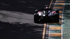 El McLaren de Jenson Button, en Australia.