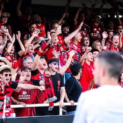 El Mirandés celebrará el jueves su histórica clasificación para el playoff